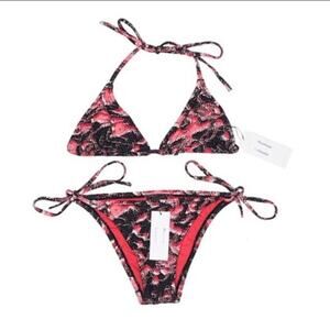NWT proenza schouler snakeskin print bikini